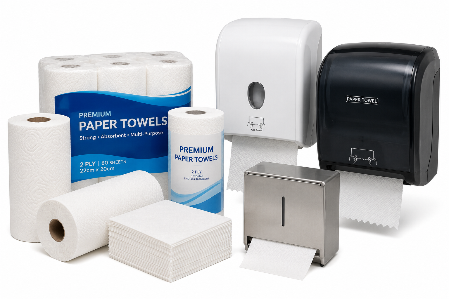 Paper Towel and Dispensers